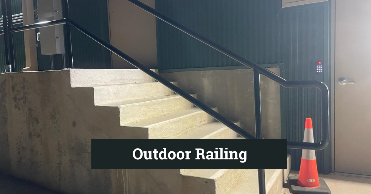 Outdoor handrails
