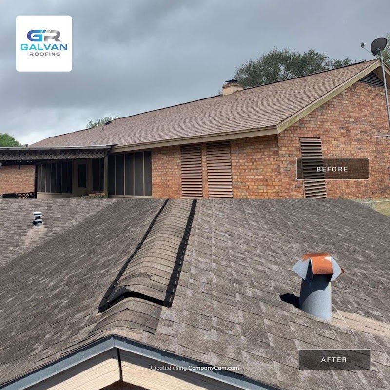 Galvan Roofing and Construction logo