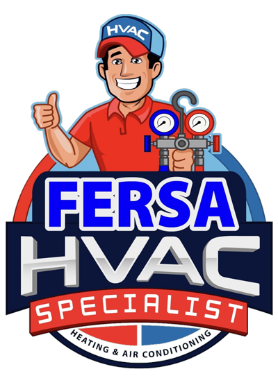 FERSA HVAC HEATING & AIR CONDITIONING logo