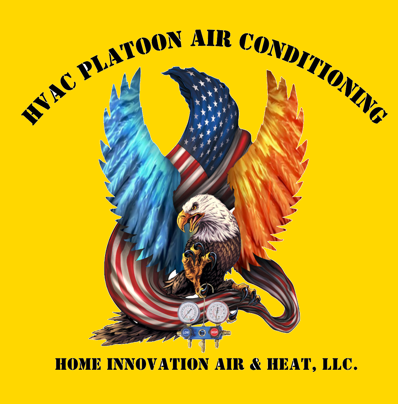 HVAC Platoon Air Conditioning logo