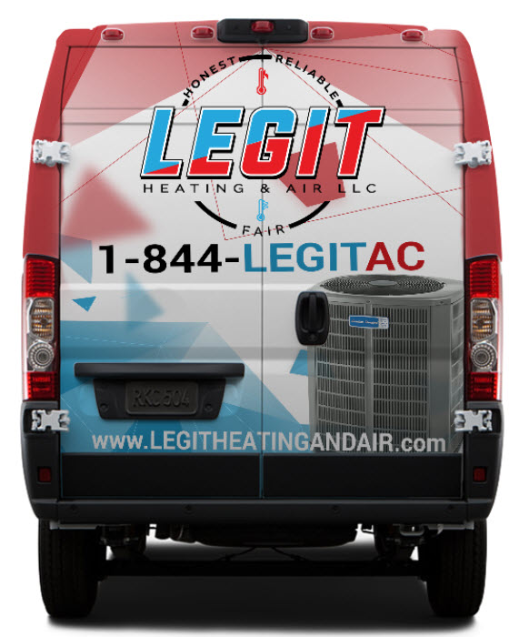 Legit Heating and Air LLC logo