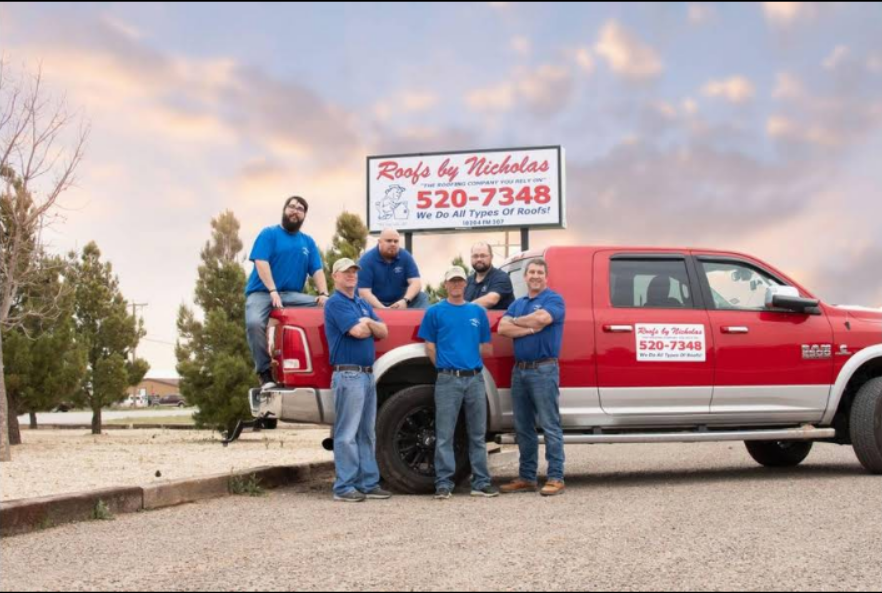 Roofs By Nicholas of Midland logo