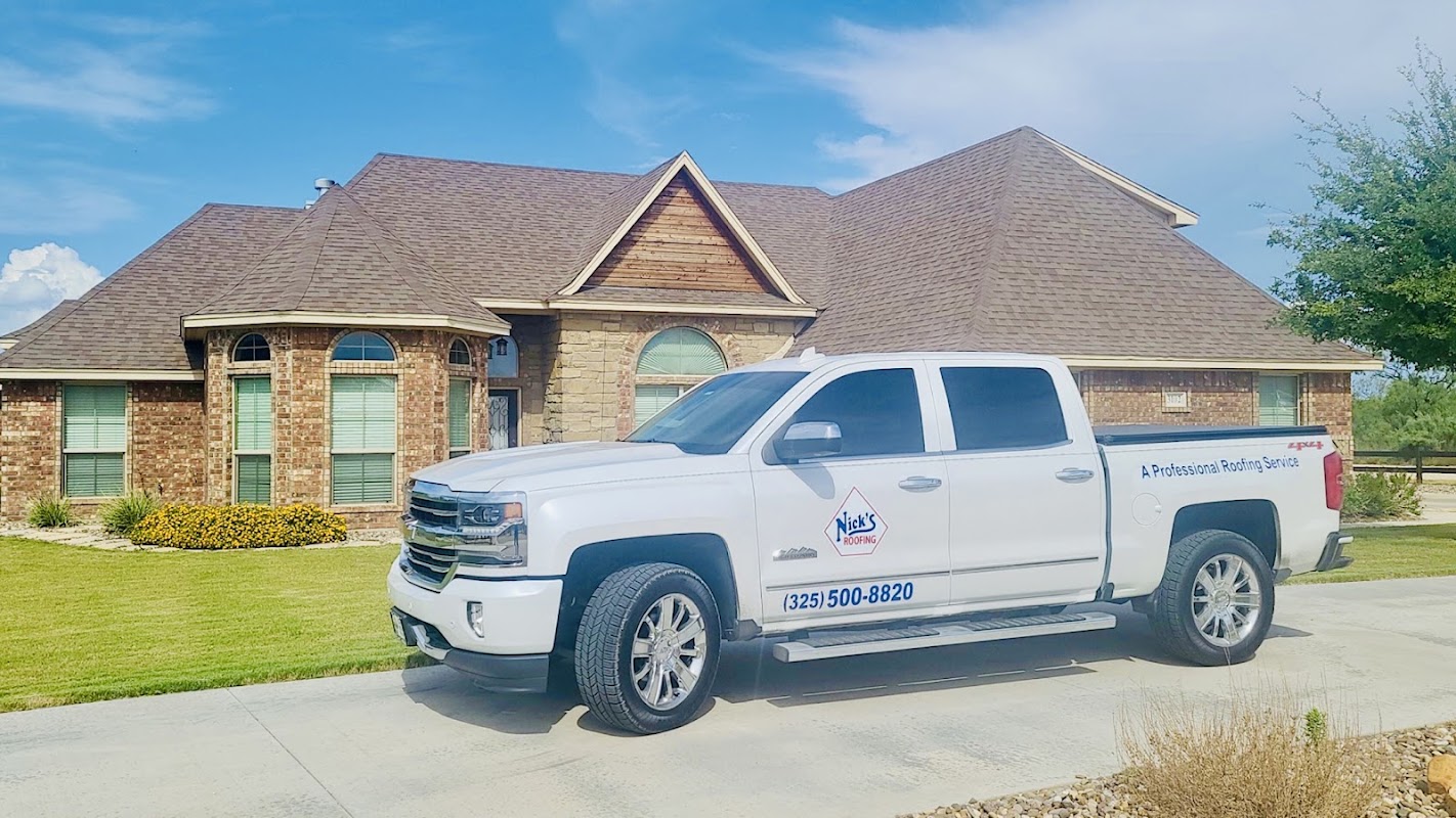 Nick's Roofing logo