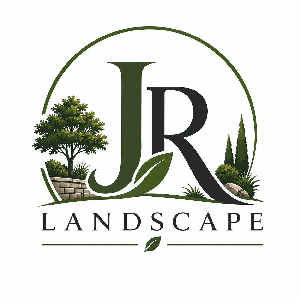 JR Landscape logo