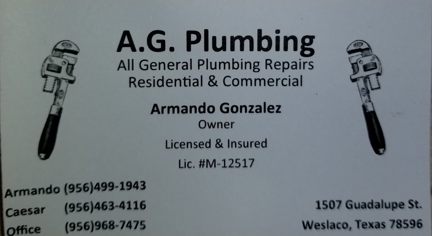 Ag Plumbing logo