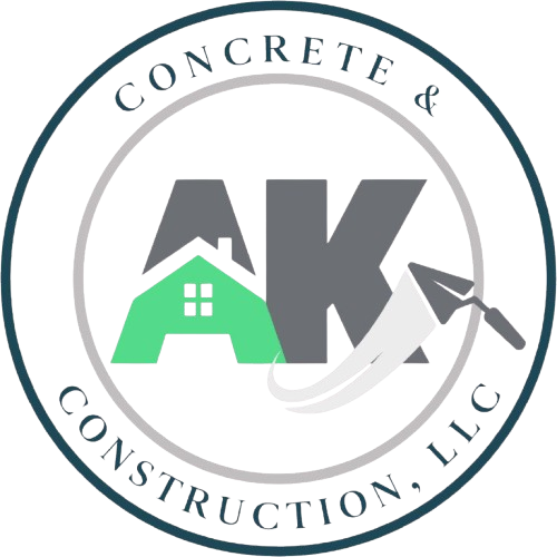 AK Concrete & Construction logo