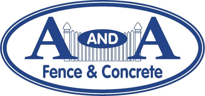 A and A Fence & Concrete logo