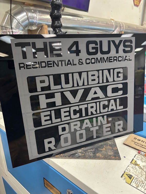 The 4 Guys Plumbing, HVAC, Electrical, Sewer, LLC logo