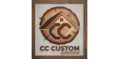 CC Custom Designs logo